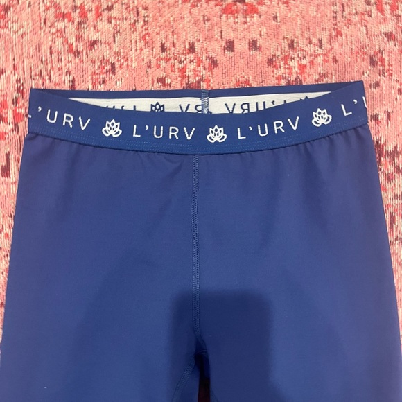 L’URV Dark Blue Luxury Activewear/Athleisure Leggings, Size: Small - Picture 2 of 4